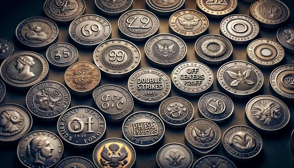 Types of Coin Errors and Misprints